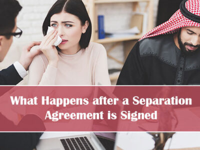 What Happens After A Separation Agreement Is Signed