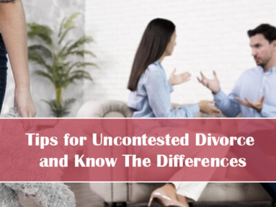 Uncontested divorce forms
